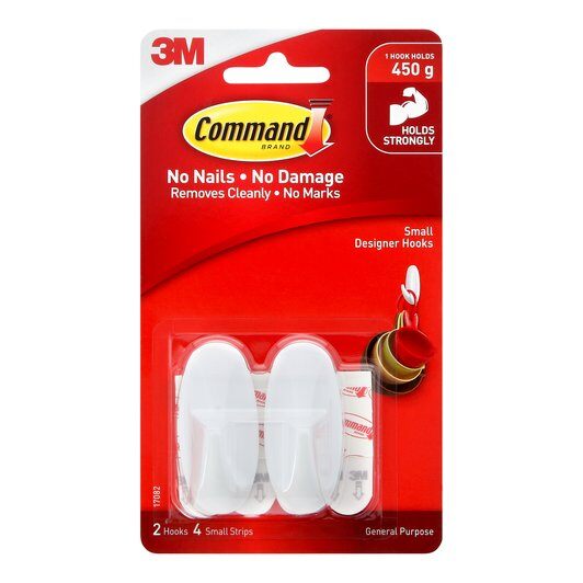 Command Hooks Small 2pk
