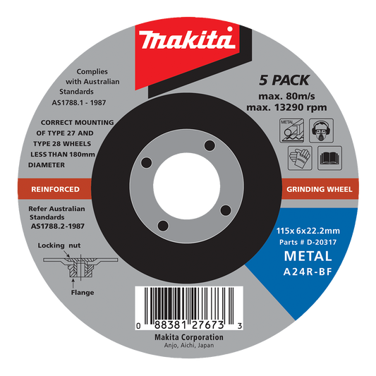 DC Metal Grinding Discs