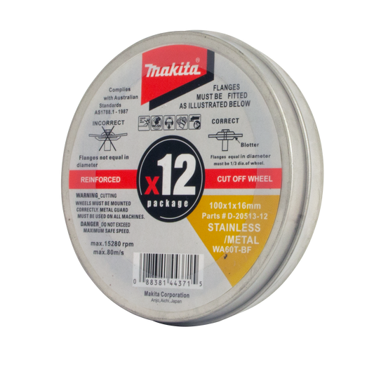 Inox Cutting Discs Tin 12pk