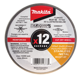 Inox Cutting Discs Tin 12pk