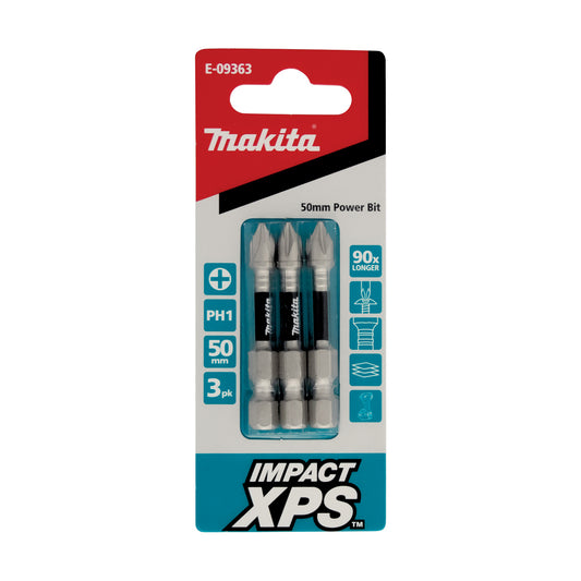Impact XPS PH1 50mm Power Bit 3pk