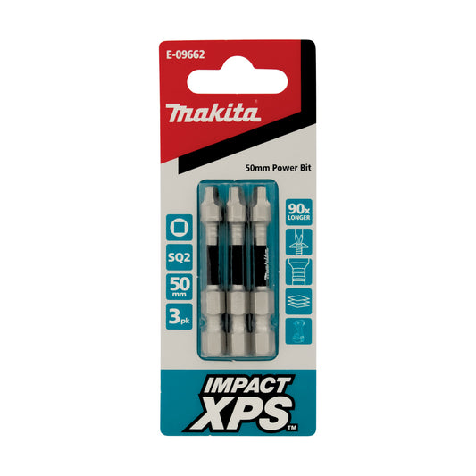 Impact XPS SQ2 50mm Power Bit 3pk