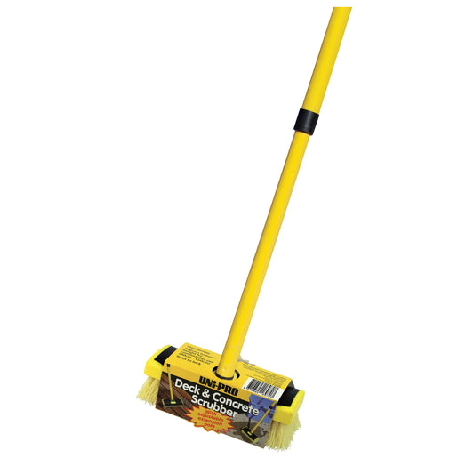 Uni Pro Deck & Concrete Scrubber (with adjustable pole)
