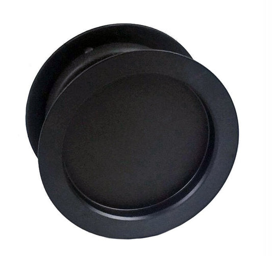 Finger Pull Round Matte Black