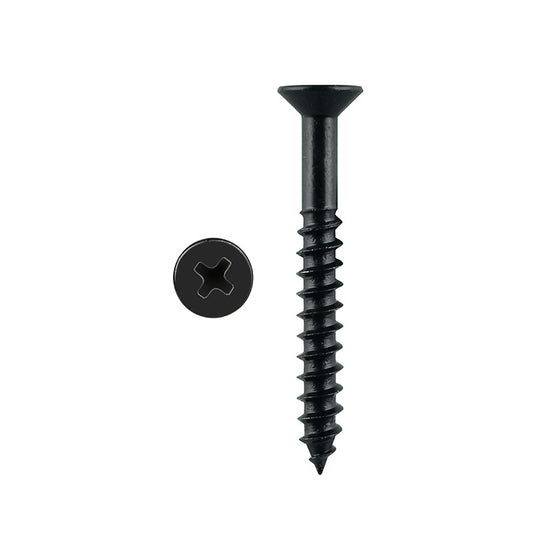 Timber Screw CSK 10g x 40mm Black