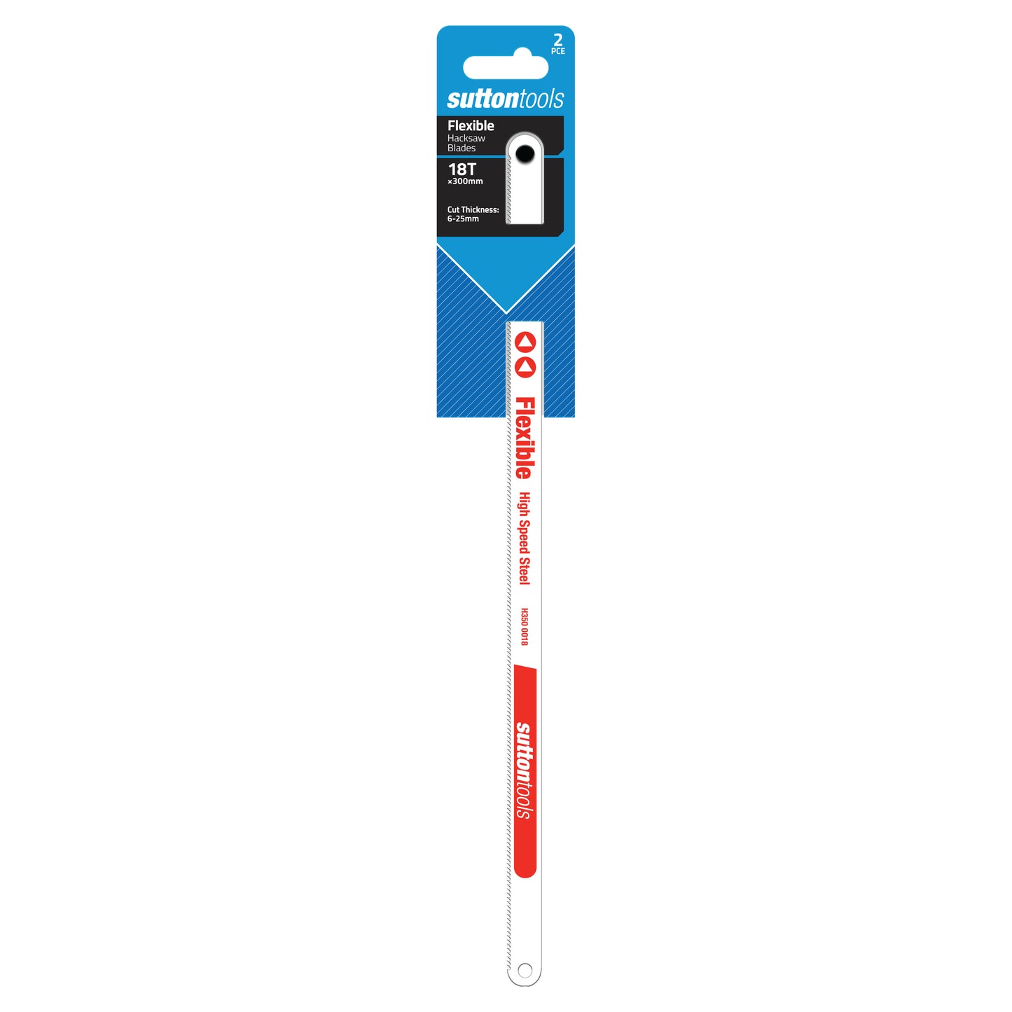Flexible Hacksaw Blades 2pk