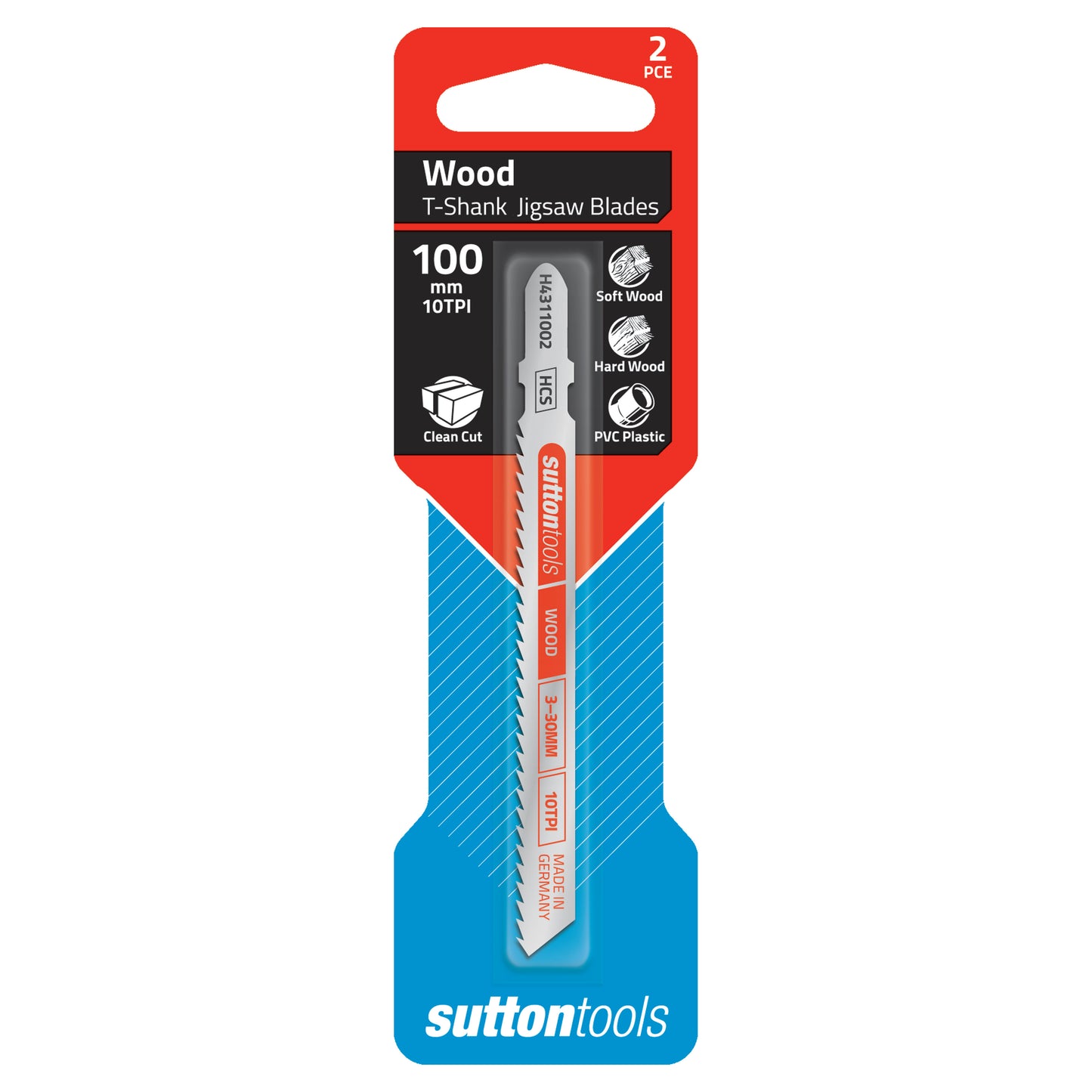 Wood Jigsaw Blades 100mm Clean Cut