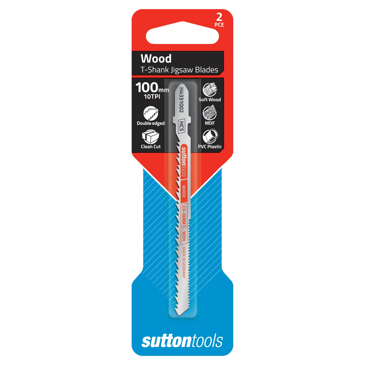 Wood Jigsaw Blades 100mm DE