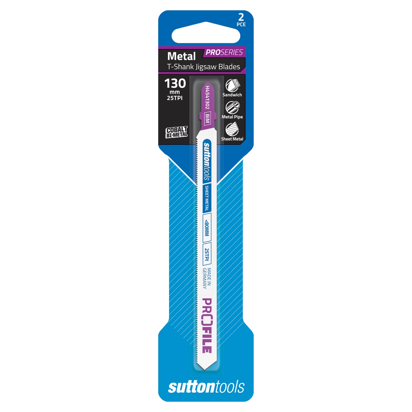 Metal Jigsaw Blades 130mm Pro