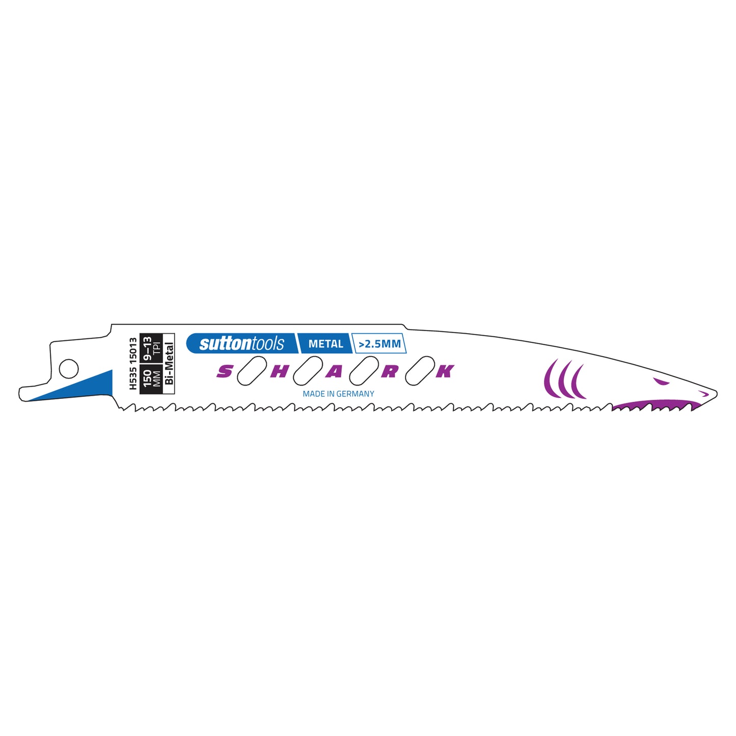 Metal Reciprocating Blades 150mm Shark