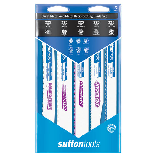 Metal Reciprocating Blade Set 5pk