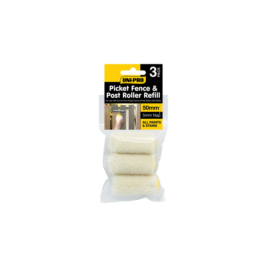 Picket Fence & Post Roler Refill 3pk
