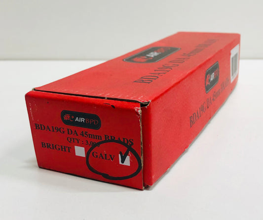 DA Series Galv Brads 45mm
