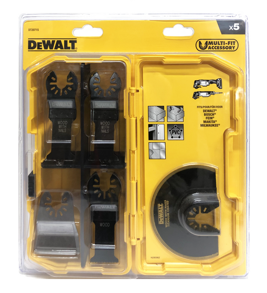 Multi-Tool 5pc Wood/Nails Set