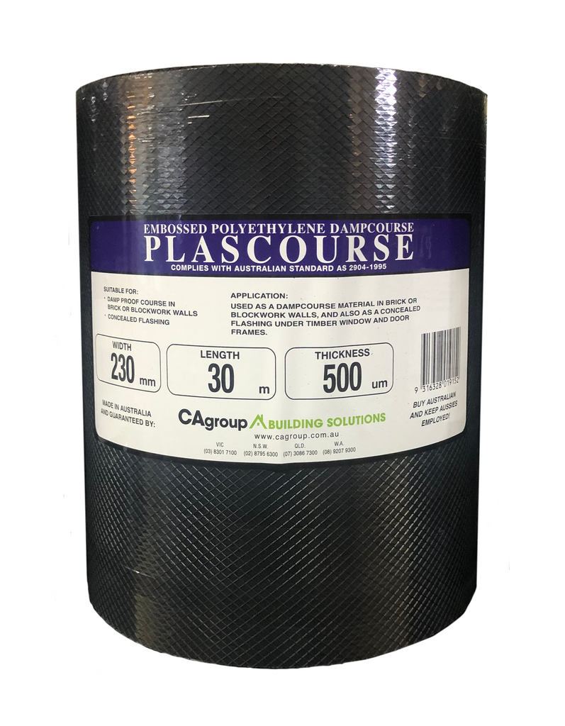 Polycourse Plascourse 230mm x 30m x 500um