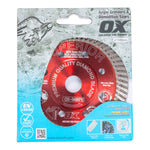 Turbo Diamond Blade 4"