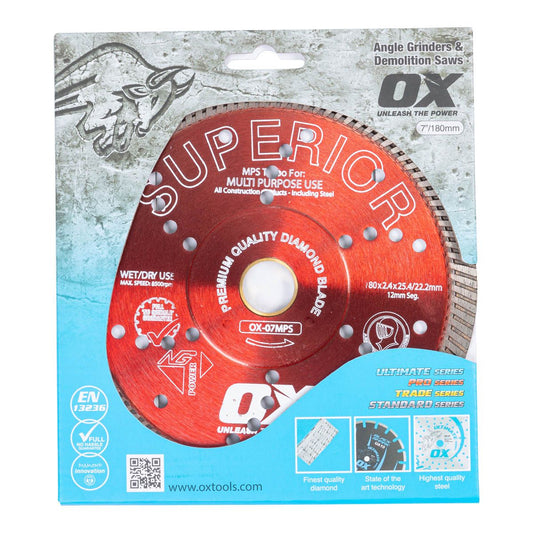 Turbo Diamond Blade 7"