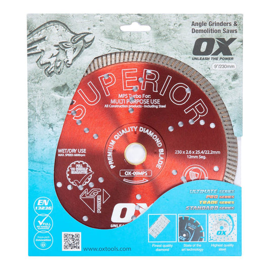 Turbo Diamond Blade 9"