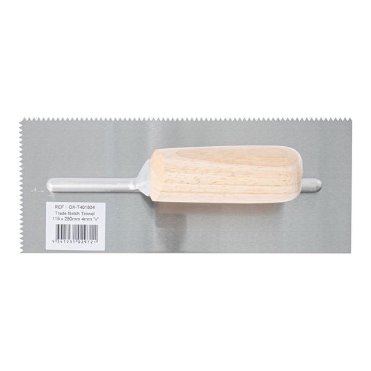 V Notch Trowel