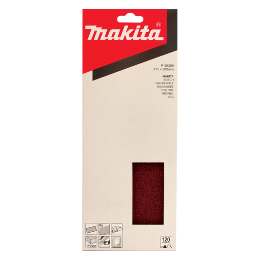 Sanding Sheet 115mm x 280mm #120
