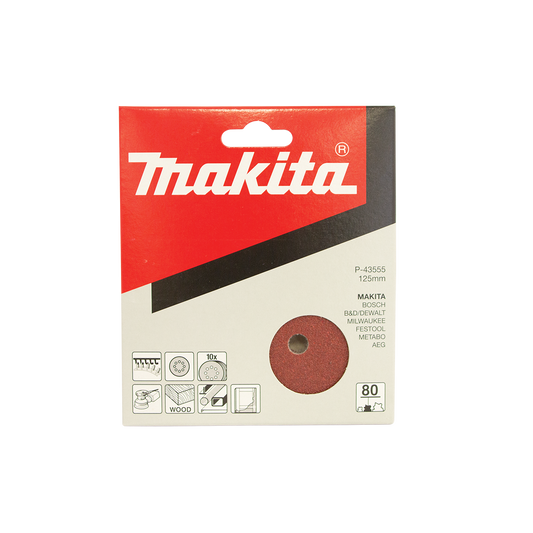 Sanding Disc 125mm #80