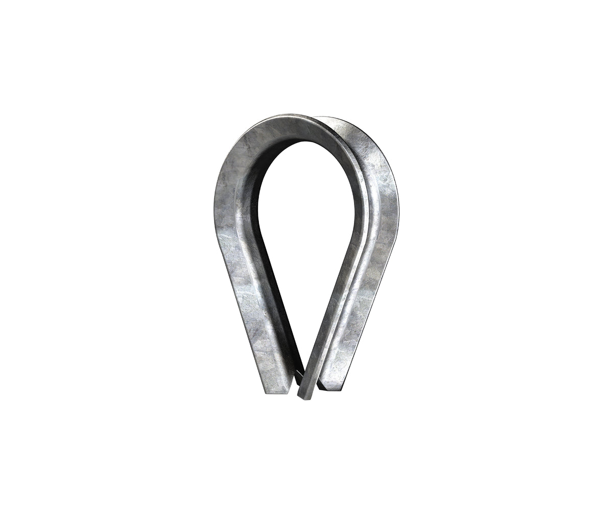 Wire Rope Thimble 8mm Galv
