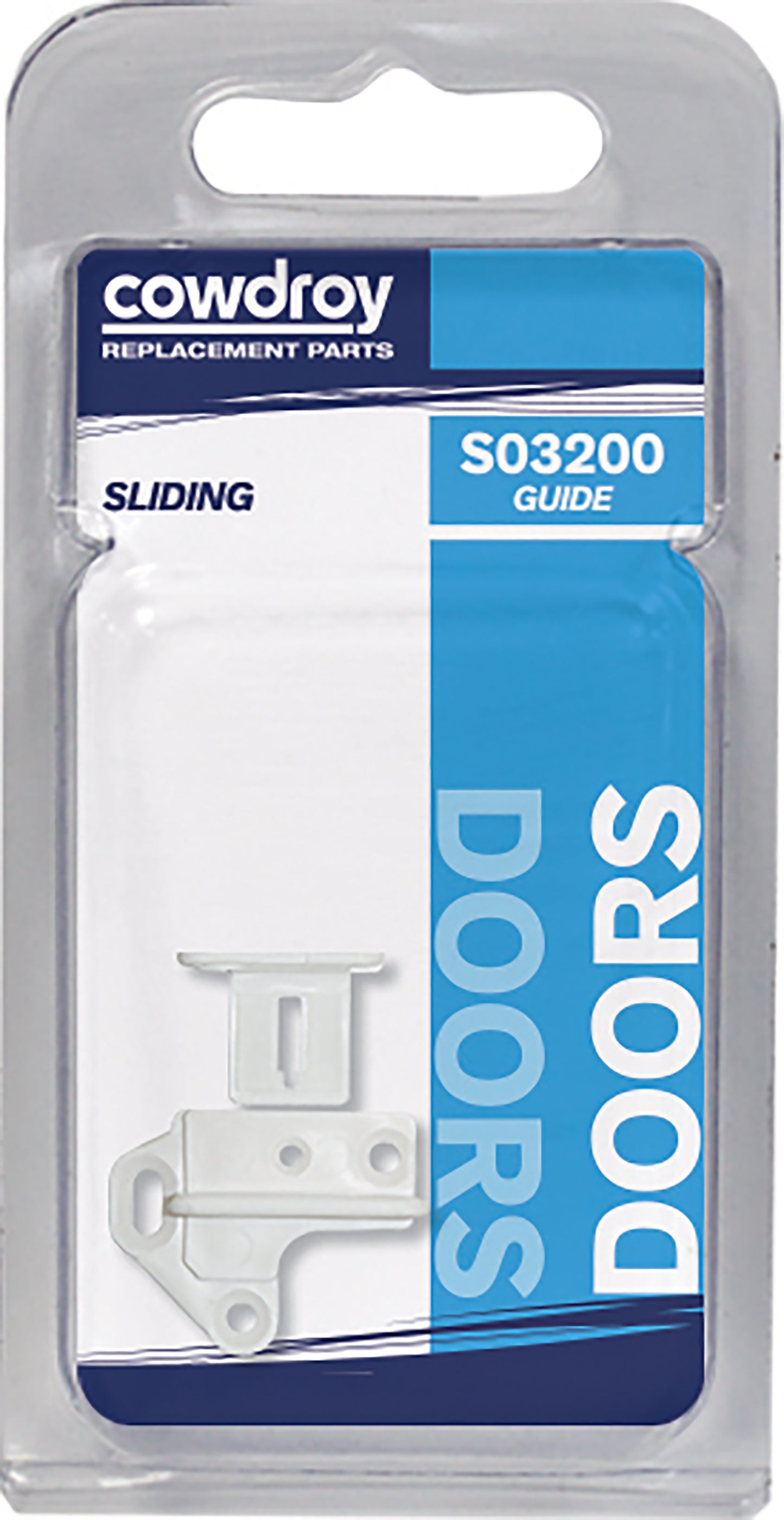 Nylon Adjustable Wall Mount Door Guide