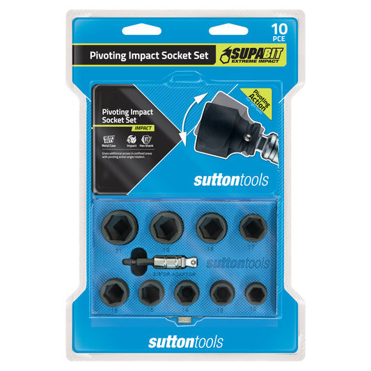 Pivoting Impact Socket Set
