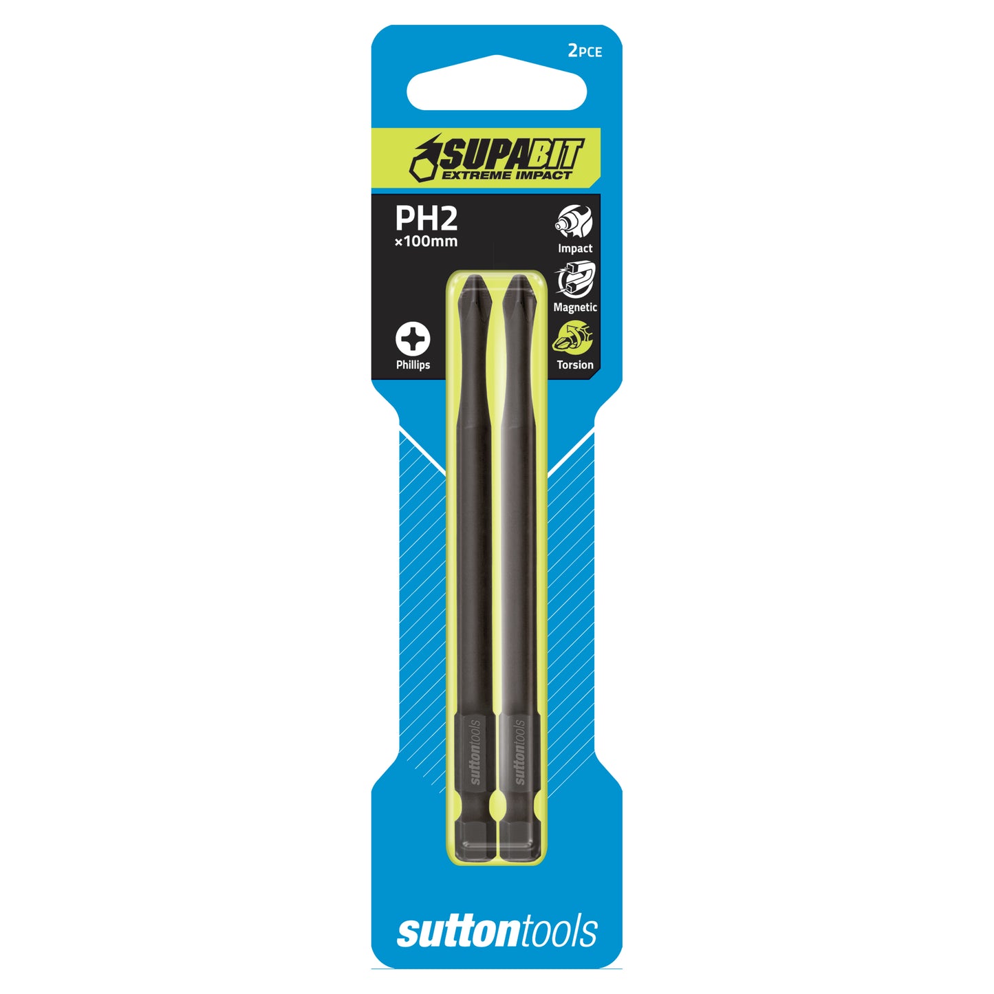 Phillips Screwdriver Bits 2pk