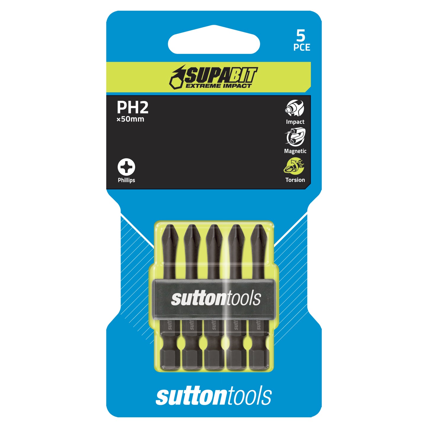 Phillips Screwdriver Bits 5pk