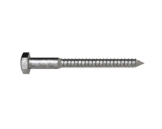Coach Screw Galv M12 x 75mm