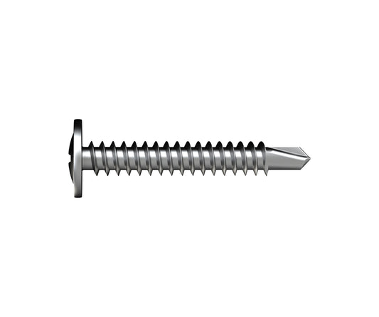 Button Head Screw 8g x 32mm Galv