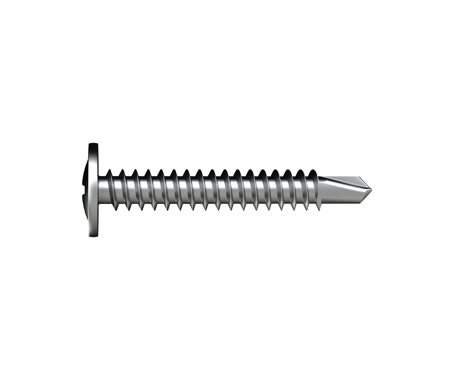 Button Head Screw 8g x 25mm Galv