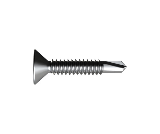 Self Drill Metal Screw 10g x 30mm CSK Galv