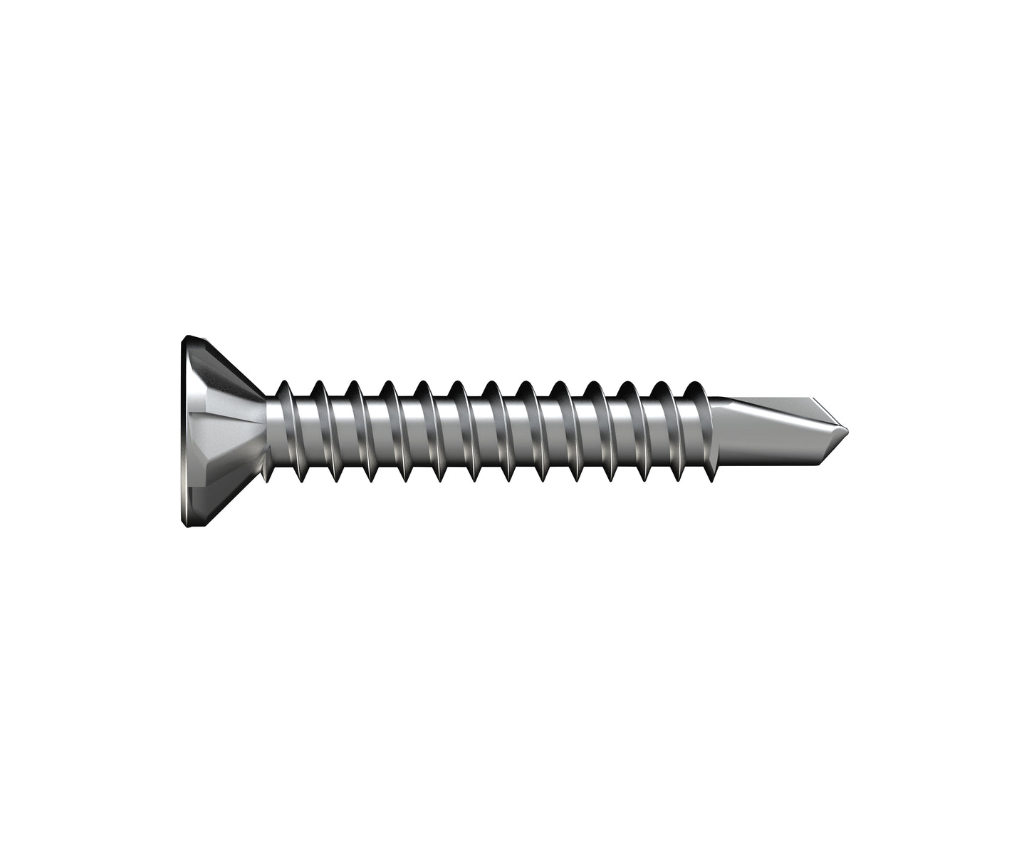 Self Drill Screw 8g x 30mm CSK Galv
