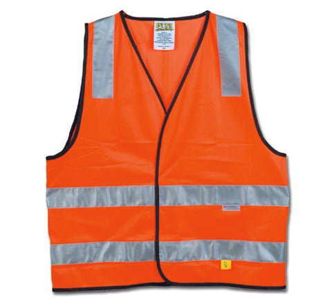 Hi-vis Orange Safety Vest