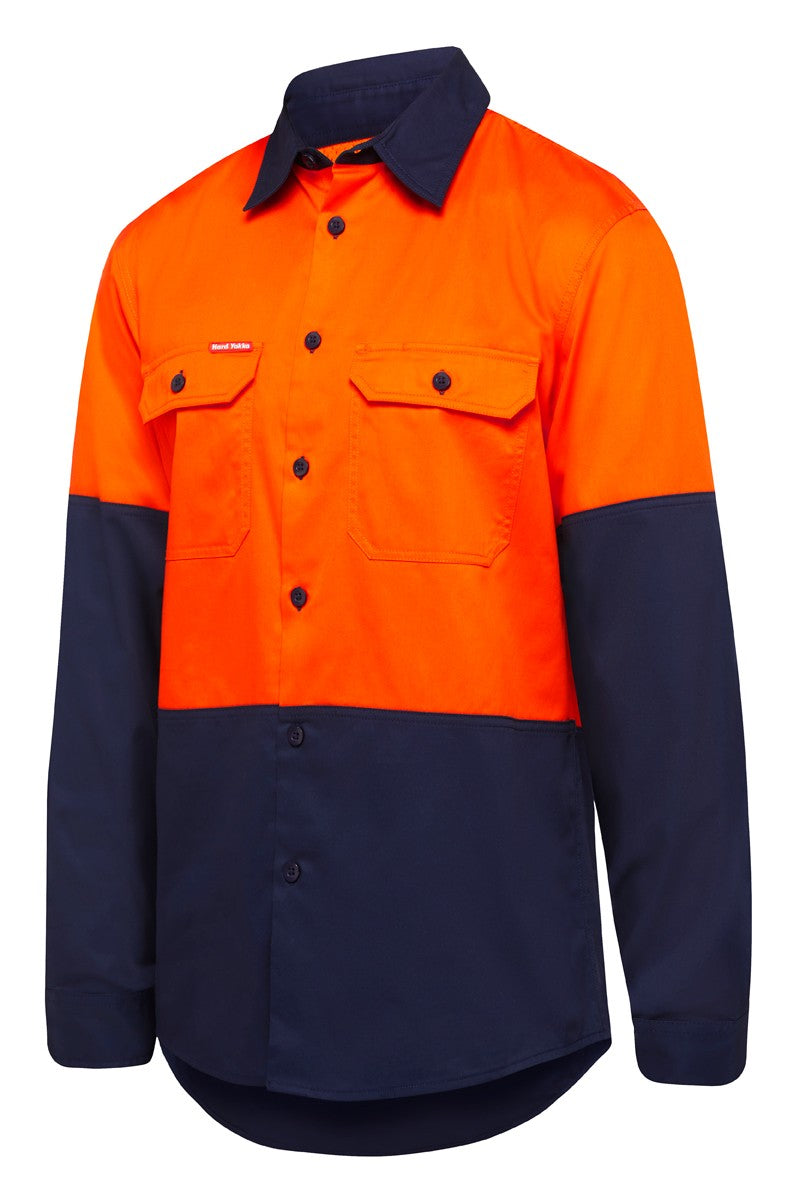 Long Sleeve 2-Tone Vented Shirt