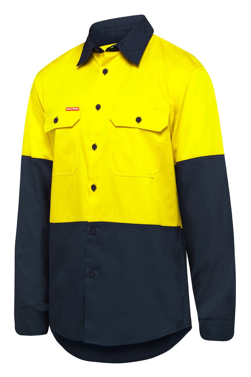 Long Sleeve 2-Tone Vented Shirt