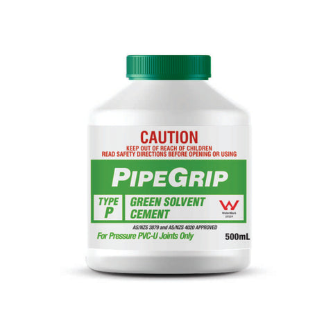 PipeGrip Green Solvent Cement Type P 250ml