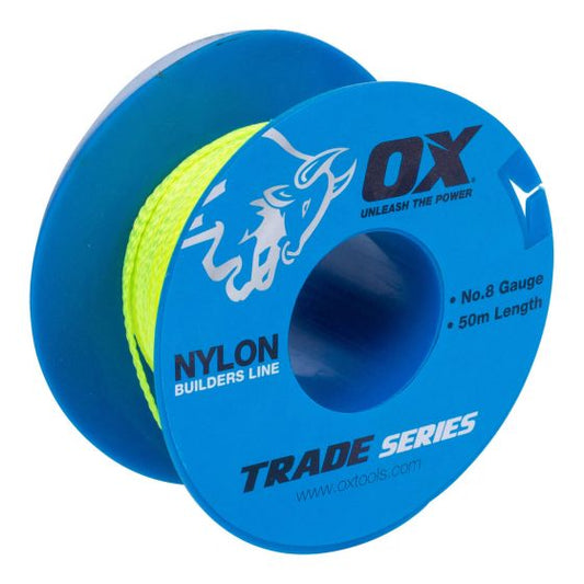 Nylon Builders Line 50m Lime